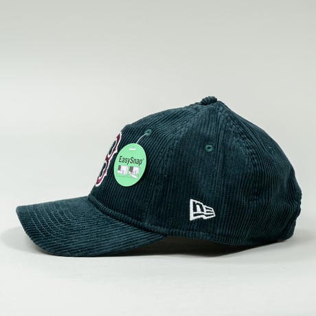 NEW ERA・ニューエラ　 9TWENTY MLB Corduroy コーデュロイ ボストン・レッドソックス（ダークグリーン）