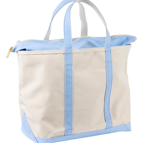 L.L.Bean　エルエルビーン　ボート・アンド・トート、ジップ・トップ　L.L.ビーン Boat and Tote®, Zip-Top Seaboard Blue
