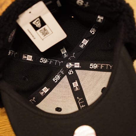 NEW ERA・ニューエラ　 Kid's 59FIFTY Dog Ear ドッグイヤー ニューヨーク・ヤンキース ブラック 14325241