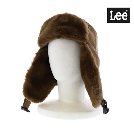 Lee TRAPPER HAT FAKE SUEDE BROWN