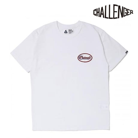 チャレンジャー CHALLENGER PATCH TEE WHITE