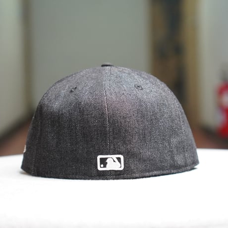 NEW ERA・ニューエラ　59FIFTY MLB Denim 2-Tone シカゴ・ホワイトソックス ブラックデニム ブラックバイザー