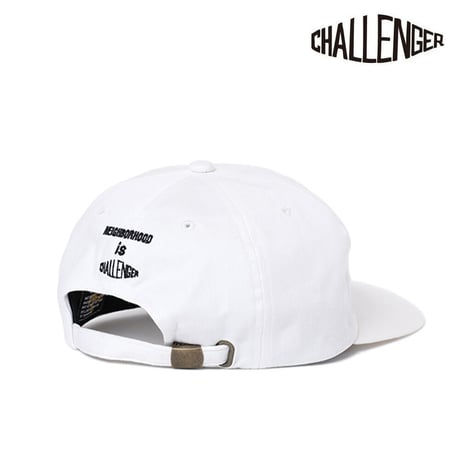 【NIGHBORHOODコラボ】ネイバーフッド チャレンジャー 2021 SKULL CAP WHITE