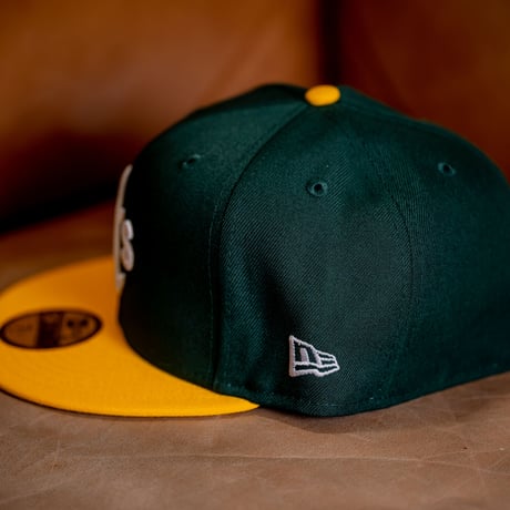 NEWERA・ニューエラ　 59FIFTY MLB Pins オークランド・アスレチックス（ダークグリーン）