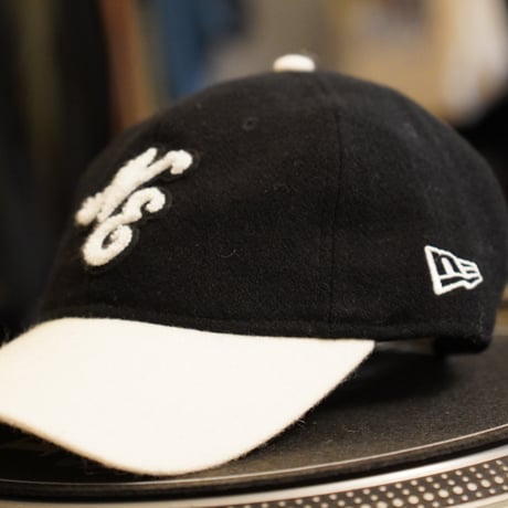 NEWERA・ニューエラ　  9TWENTY Melton メルトン Classic Logo ブラック オフホワイトバイザー