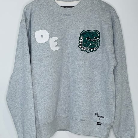 DE SINGSMAN　（シングスマン）　11oz T/Cフリース WAPPENシリーズ「BULLDOG DE MAN 」