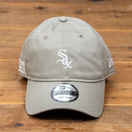NEW ERA・ニューエラ　 9TWENTY MLB Side Logo シカゴ・ホワイトソックス ミニロゴ（ペブル）