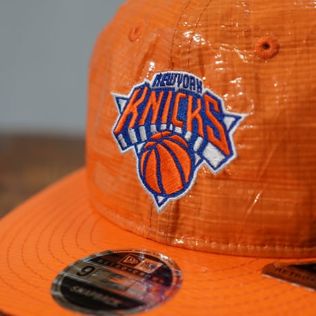 NEW ERA・ニューエラ　RC 9FIFTY フラットバイザー Powered by GORO NAKATSUGAWA（min-nano）ニューヨーク・ニックス オレンジ