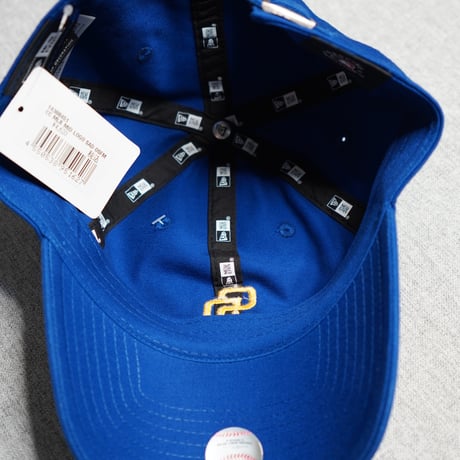 NEW ERA・ニューエラ　カジュアルクラシック MLB Casual Classic サンディエゴ・パドレス ミッドロゴ ライトロイヤル