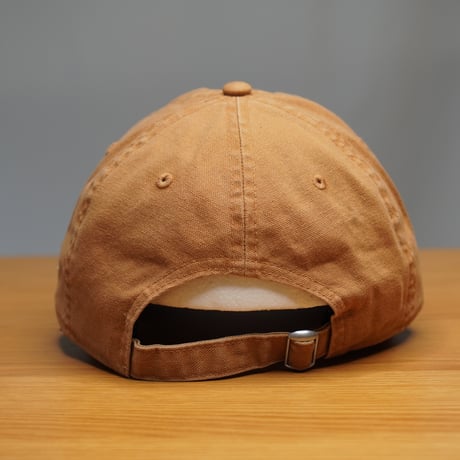 NEW ERA・ニューエラ 9THIRTY フラッグロゴ ウーブンパッチ Washed Duck ライトブロンズ