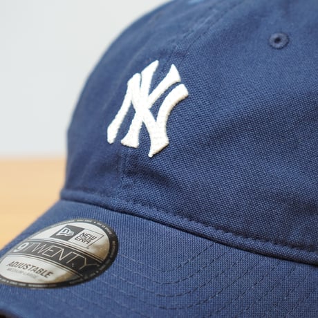 NEW ERA・ニューエラ 9TWENTY ニューヨーク・ヤンキース クーパーズタウン Damaged Duck Canvas オーシャンサイドブルー