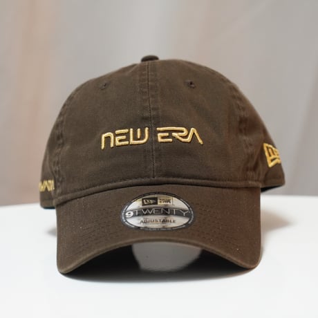 NEW ERA・ニューエラ 9TWENTY HAJIME SORAYAMA NEロゴ メタリック ウォルナット ゴールド
