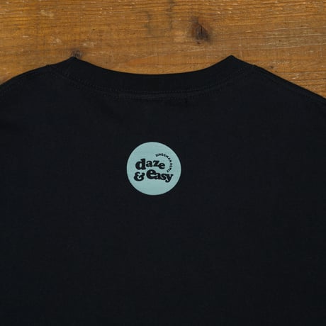 DE SINGSMAN　"stakes is high" L/S Tee 12inchタイトル Reタイポグラフィック（Black）