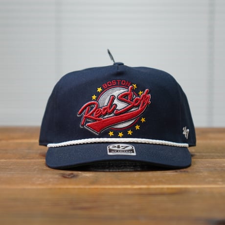 47BRAND レッドソックス フォーティーセブン キャップ REDSOX ’47 ヒッチ HITCH 帽子 BCPTN-WPPRM02GWP-NY74 WAX PACK PREMIER Navy