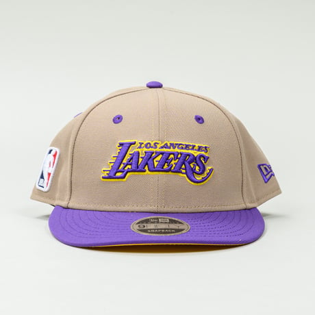 NEW ERA・ニューエラ　  LP 9FIFTY NBA Color Custom ロサンゼルス・レイカーズ ペブル トゥルーパープルバイザー　八村塁　Rui Hachimura