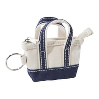 L.L.Bean　エルエルビーン エル・エル・ビーン・トート・バッグ・キー・チェーン Navy