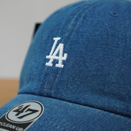 47BRAND フォーティーセブン キャップ 47 クリーンナップ ロサンゼルス・ドジャース DENIM デニム ネイビー