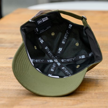 NEW ERA・ニューエラ　9THIRTY リップストップキャップ （オリーブ）