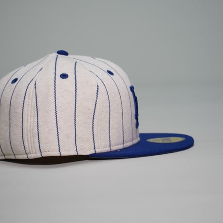 NEWERA・ニューエラ　  59FIFTY MLB Oatmeal Heather ロサンゼルス・ドジャース オートミール ダークロイヤルバイザー 大谷翔平　SHOHEI OHTANI