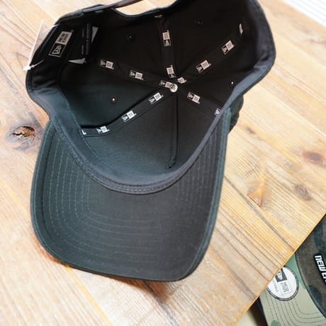 NEWERA・ニューエラ　9FORTY A-Frame Super Heavy Wash Racer Logo ブラック