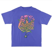 Paradise NYC/パラダイスニューヨーク/SMOKIN' PARADISE SS Tシャツ ネオンパープル