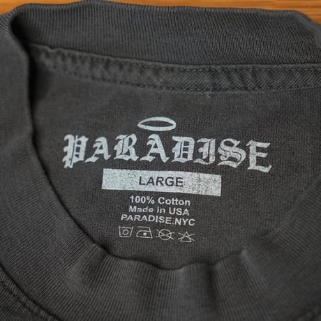 Paradise NYC/パラダイスニューヨーク/HOLY SS TEE Tシャツ ブラック