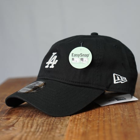 NEW ERA・ニューエラ　9TWENTY Khaki Sweat Band ロサンゼルス・ドジャース ブラック カーキスウェットバンド