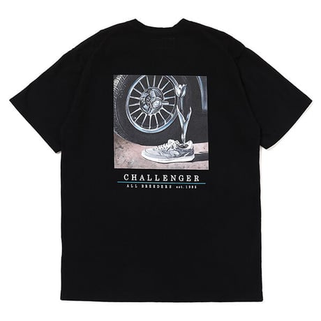 チャレンジャー CHALLENGER THE LAND TEE（BLACK）