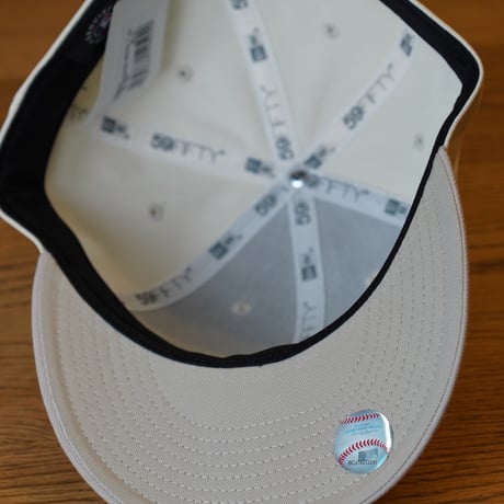 NEWERA・ニューエラ　LP 59FIFTY White Pack サンディエゴ・パドレス クローム ストーンバイザー
