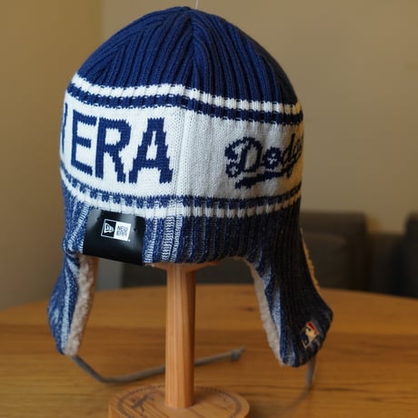 NEWERA・ニューエラ ニット トラッパー MLB Knit Trapper ロサンゼルス・ドジャース ダークロイヤル 14312134