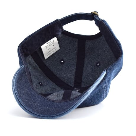 LEE CAP　LE KIDS LOW CAP DENIM NAVY