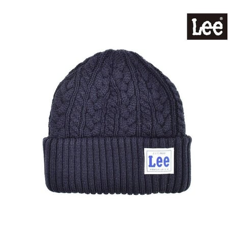 Lee CABLE WATCH CAP ACRYLIC NAVY