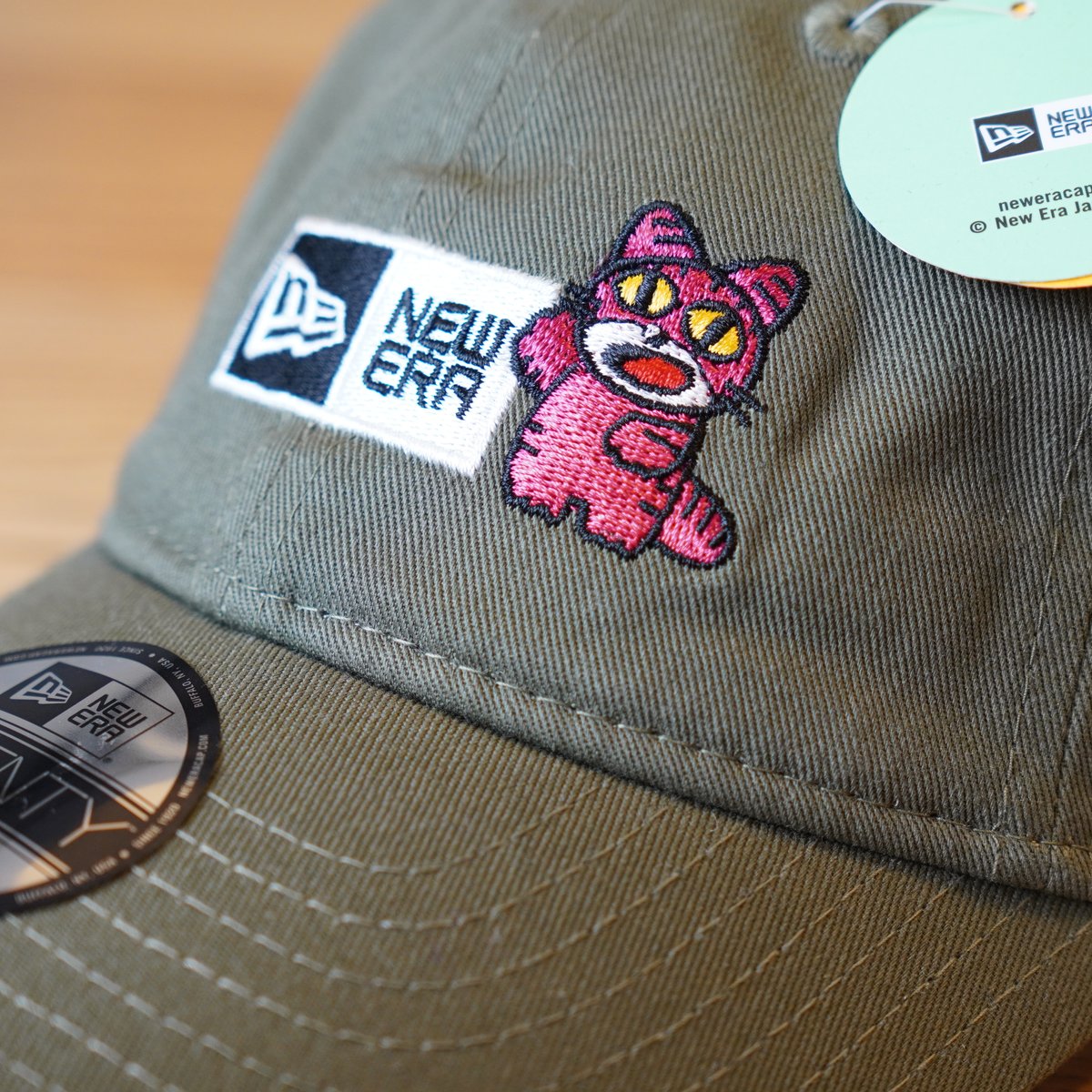 NEWERA・ニューエラ Youth 9TWENTY たべっ子どうぶつ ねこ