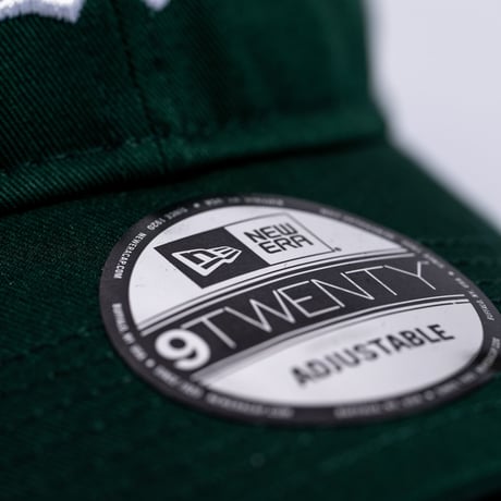 NEW ERA・ニューエラ　 9TWENTY MLB Side Logo オークランド・アスレチックス ミニロゴ（ダークグリーン）