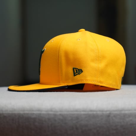 NEW ERA・ニューエラ　59FIFTY MLB Upside Down オークランド・アスレチックス Aゴールド