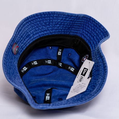 NEW ERA・ニューエラ　 バケット01 ロサンゼルス・ドジャース アシッドウォッシュ（ダークロイヤル）（M/Lサイズ）　大谷翔平　SHOHEI OHTANI