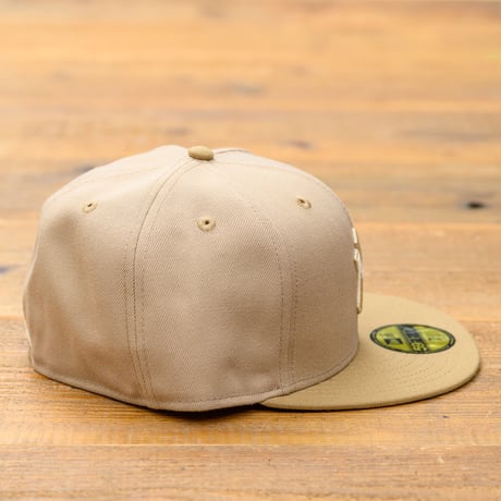 NEW ERA・ニューエラ　  59FIFTY Seaside ニューヨーク・ヤンキース キャメル スカイブルーアンダーバイザー
