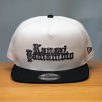 NEW ERA・ニューエラ 9FIFTY A-Frame kansaï yamamoto Old English ストーン/ブラック