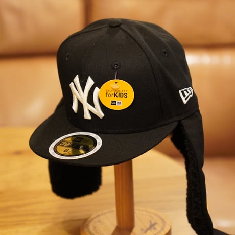 NEW ERA・ニューエラ　 Kid's 59FIFTY Dog Ear ドッグイヤー ニューヨーク・ヤンキース ブラック 14325241