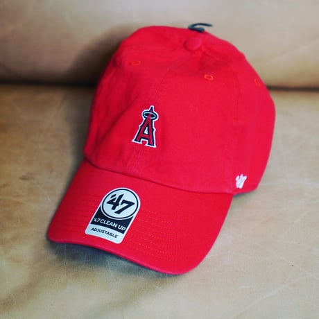 エンゼルス キャップ ベースランナー ’47 クリーンナップ レッド　Angels Base Runner ’47　[フォーティーセブン]　CLEAN UP Red