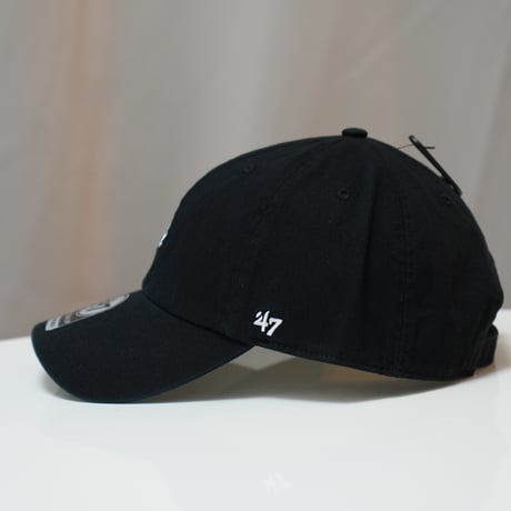 47BRAND フォーティーセブン キャップ '47 クリーンナップ ベースランナー シカゴ・ホワイトソックス ブラック B-BSRNR06GWS-BK