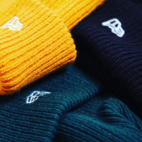 NEWERA ニューエラ　ポンポンニット リブ ブリティッシュグリーン