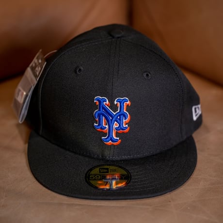 NEWERA・ニューエラ　 59FIFTY MLB Pins ニューヨーク・メッツ（ブラック）