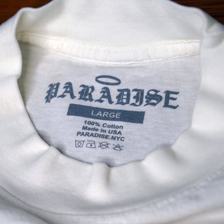 Paradise NYC/パラダイスニューヨーク/HOLY SS TEE Tシャツ オフホワイト