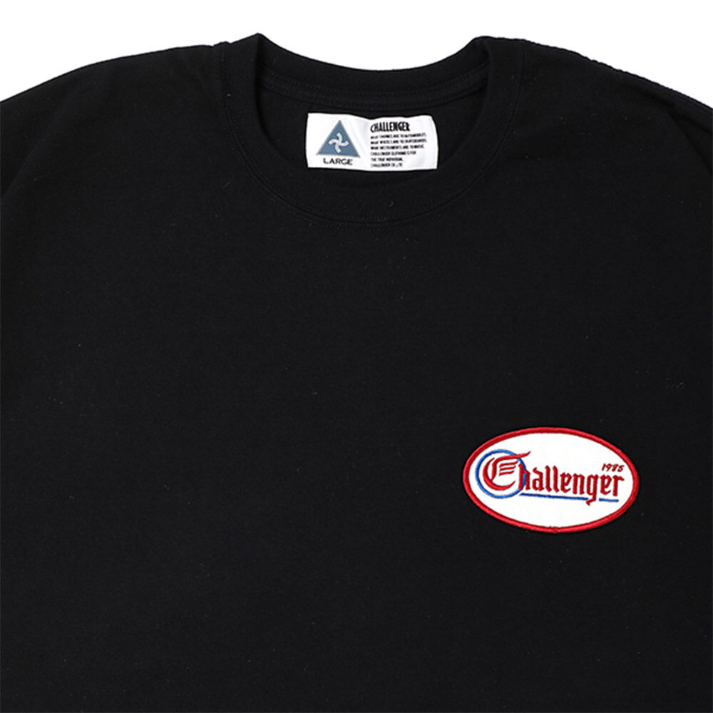CHALLENGER チャレンジャーPATCH Tee サイズ　L チャレンジャー CHALLENGER PATCH TEE WHITE | daze & easy
