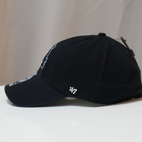 47BRAND フォーティーセブン キャップ ’47 クリーンナップ シカゴ・ホワイトソックス ノーループラベル ブラック B-NLRGW06GWS-BKA