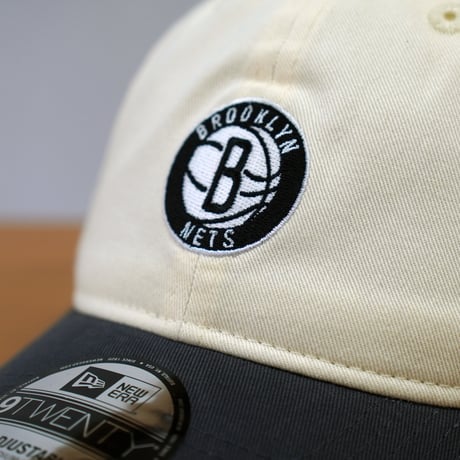 NEW ERA・ニューエラ 9TWENTY NBA Mini Logo ブルックリン・ネッツ クローム/グラファイト
