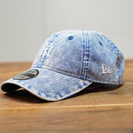 NEWERA・ニューエラ　9TWENTY Chemical Wash ニューヨーク・ヤンキース ネイビー