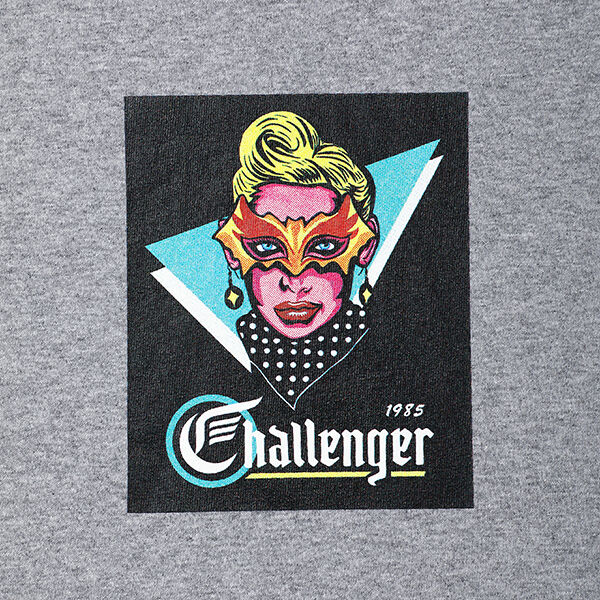 チャレンジャー CHALLENGER MASKED LADY TEE BLACK | daze チャレンジャー CHALLENGER MASKED LADY TEE BLACK | daze