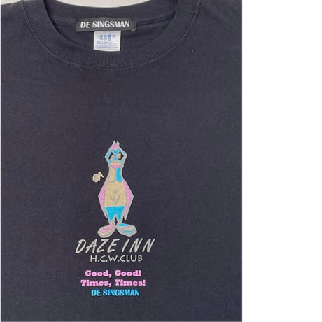 DE SINGSMAN　DAZE INN Tee（ブラック）